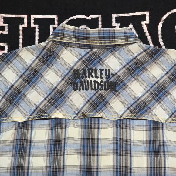 Pearl Snap Harley-Davidson Button-Up - Picture 4 of 7